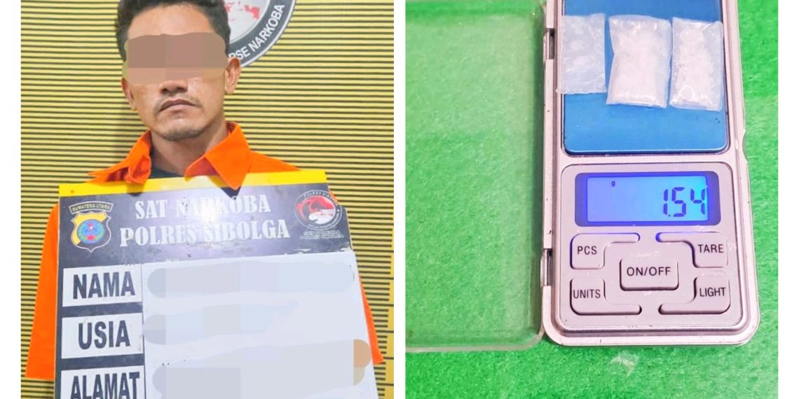 Tim Opsnal Satresnarkoba Polres Sibolga Ungkap Kasus Peredaran Sabu, Satu Terduga Pengedar Diamankan