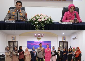 Kapolres Binjai Adakan Acara Tatap Muka Bersama Bhayangkari Cabang Binjai