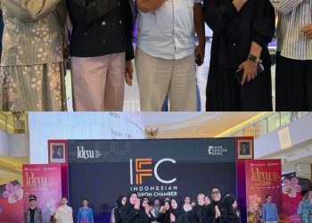 Desainer Binaan Pelindo Regional 1 Tampil di Medan Fashion Trend 2026