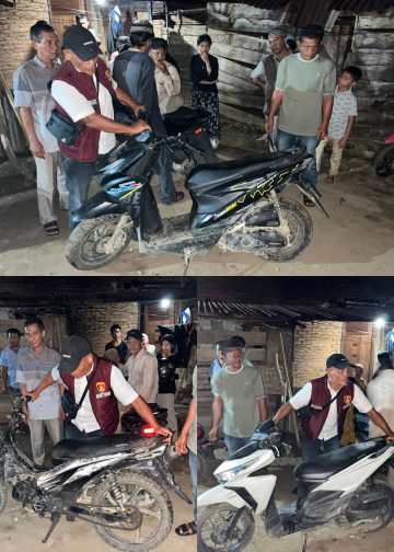 Sat Reskrim Polres Padang Lawas Amankan 31 Unit Sepeda Motor Diduga Hasil Kejahatan dari Rumah Warga di Pasar Latong