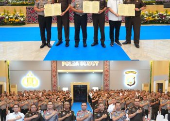 Polda Sumut-Kejati Sumut Teken MoU, Wujudkan Penegakan Hukum Profesional Tanpa Praktik Transaksional