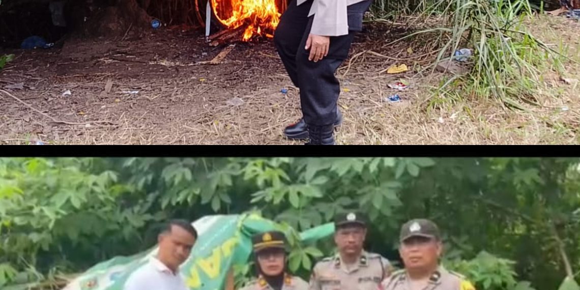 Polsek Binjai Kembali Grebek Sarang Narkoba Di Tandem Hilir