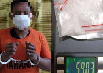 SATRESNARKOBA POLRES BINJAI GAGALKAN PEREDARAN SABU, SEORANG PENGEDAR DIAMANKAN