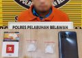 Sat Narkoba Polres Pelabuhan Belawan Tangkap Pengedar Sabu di Belawan I