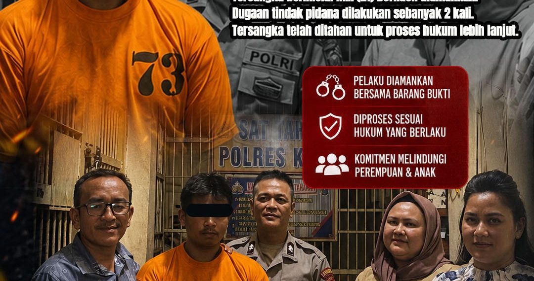 Dua Kali Perkosa Pelajar, Satres PPAPPO Polres Karo Ringkus Pemuda