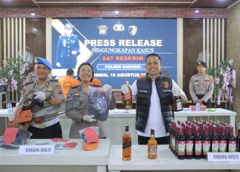 Sat Reskrim Polres Samosir Ungkap 7 Kasus Jadi Perhatian Publik