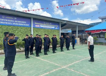 Ka KPLP Lapas Binjai Pimpin Apel Regu Pengamanan, Pastikan Kesiapsiagaan dan Disiplin Petugas