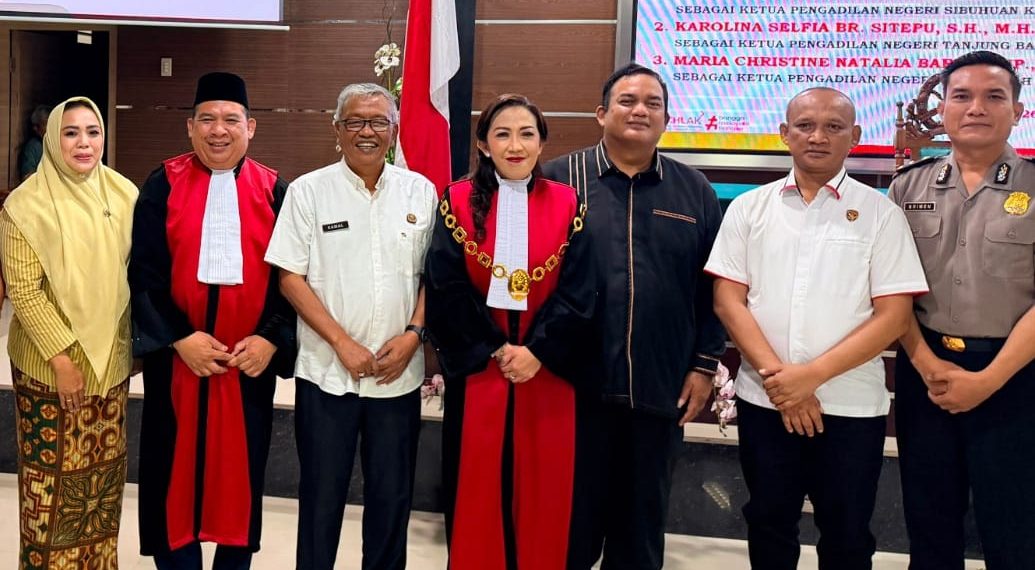 Srikandi Pimpin Pengadilan Negeri Sei Rampah, Maria Barus Resmi Dilantik