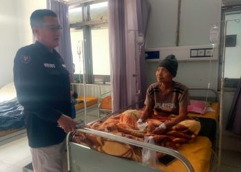Personel Sie Humas Polres Pakpak Bharat Bantu Donorkan Darahnya Untuk Masyarakat.