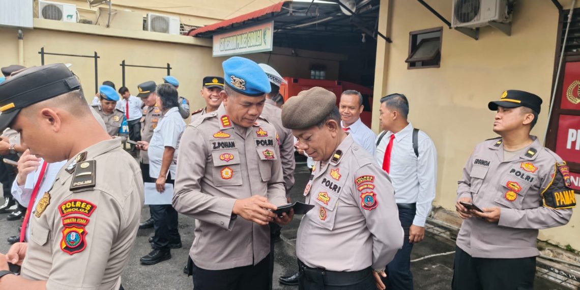 Propam Polres Sibolga Tegas Berantas Judi Online dan Pinjaman Ilegal di Lingkungan Personel