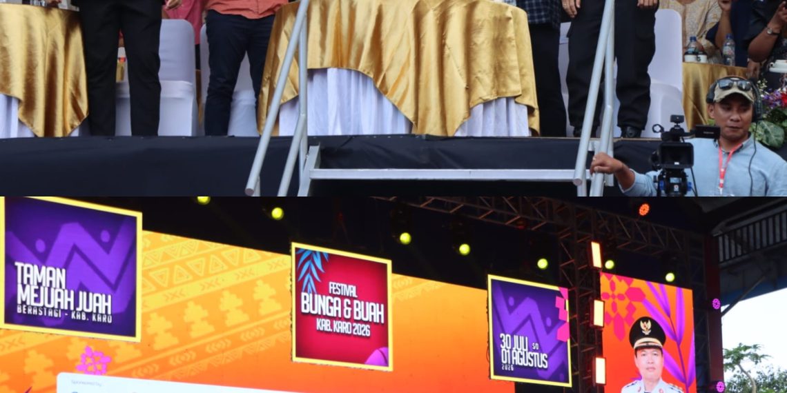 Festival Bunga dan Buah Karo 2026 Resmi Ditutup, 5.000 Pengunjung Padati Malam Penutupan di Bawah Pengamanan Ketat