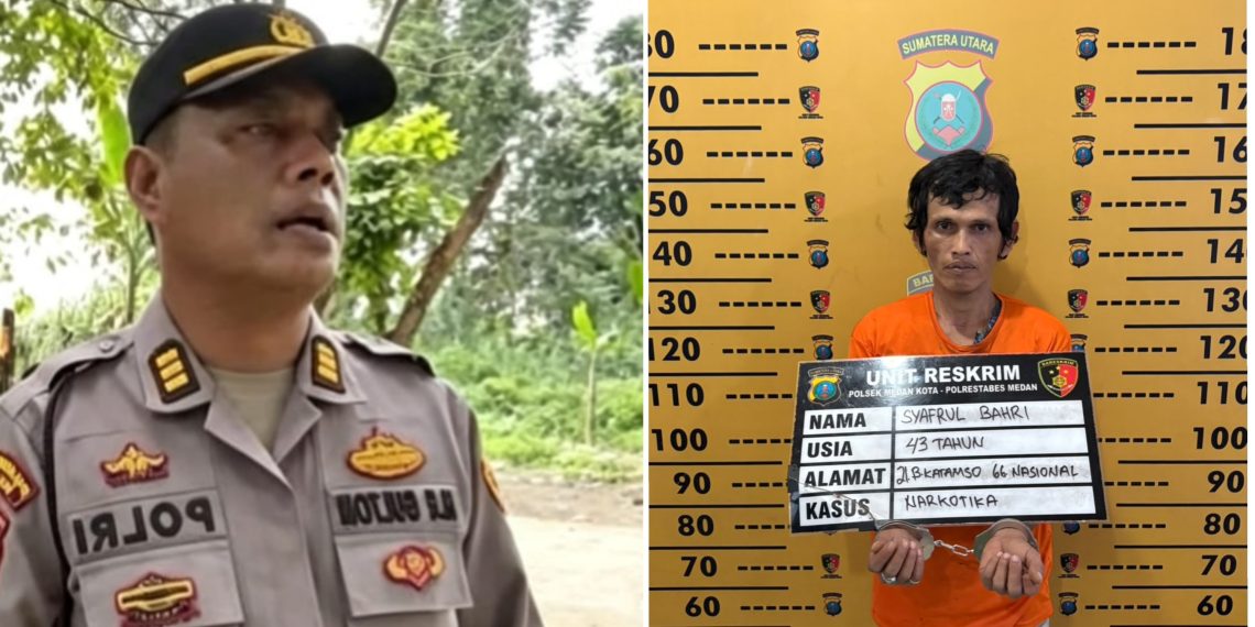 GSN Polsek Medan Kota Sasar Gang Nasional Katamso, Satu Pria Diamankan