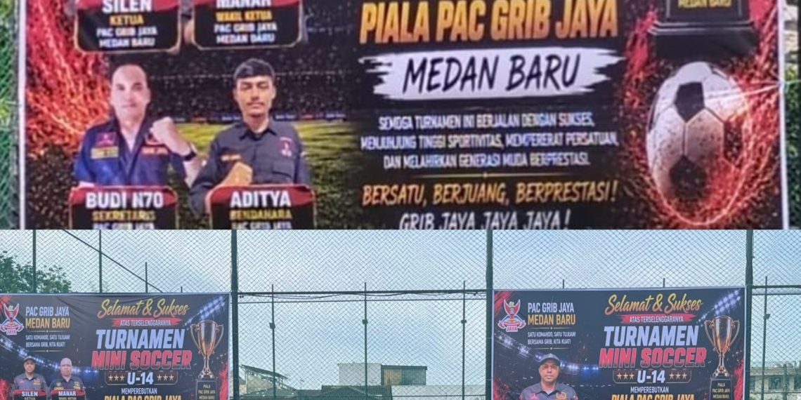 Jelang HUT ke-81 RI, PAC GRIB Jaya Medan Baru Gelar Turnamen Mini Soccer U-14, Pererat Silaturahmi dan Cetak Bibit Muda