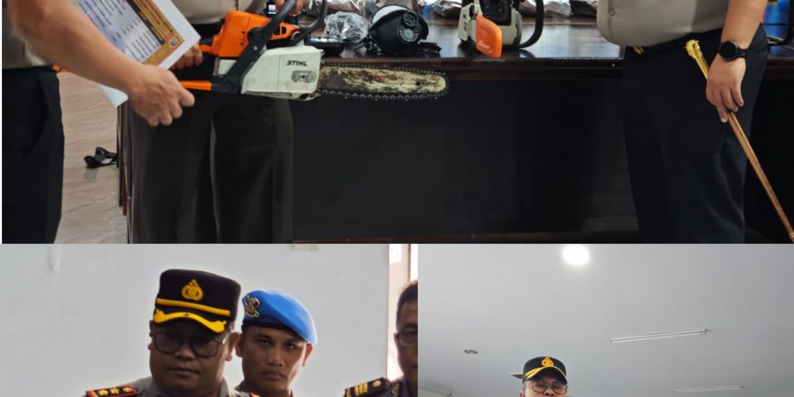Kapolres Sibolga Pimpin Pemeriksaan Peralatan Karhutla, Kesiapsiagaan Personel Ditingkatkan