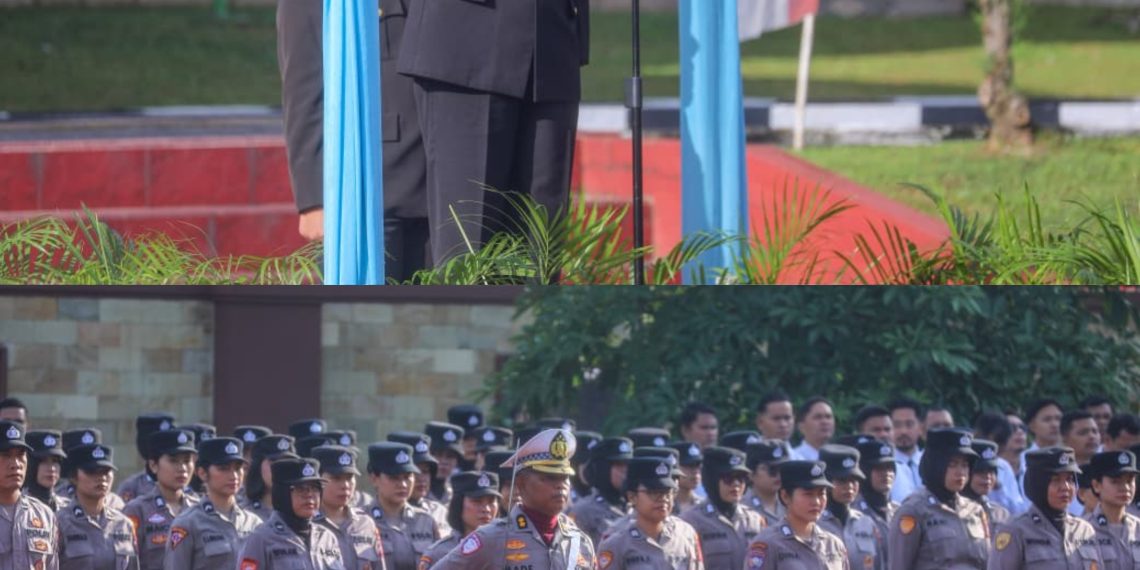 Polda Sumut Gelar Upacara HUT ke-81 Kemerdekaan RI, Berlangsung Khidmat