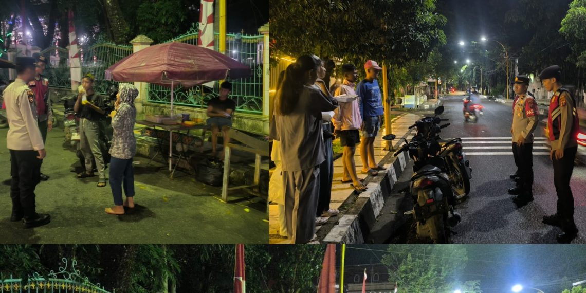 Polres Sibolga Tingkatkan Patroli Malam, Jaga Kamtibmas dan Cegah Kriminalitas