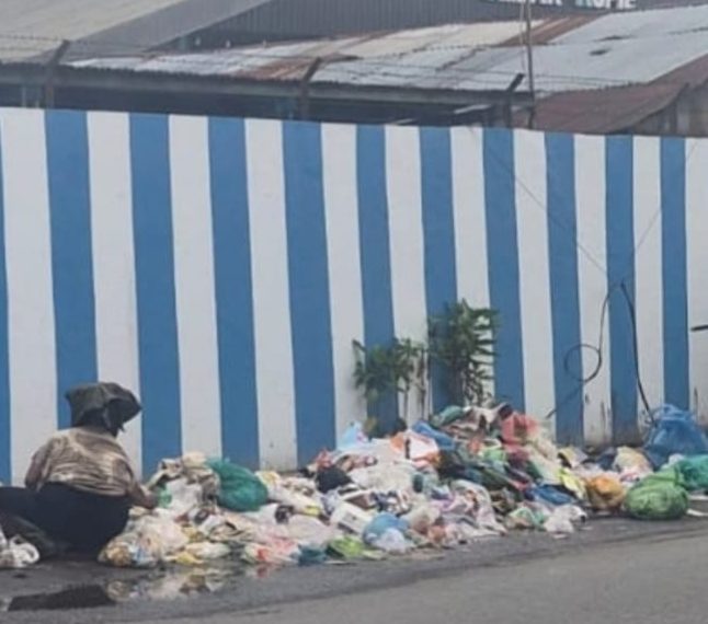 Tumpukan Sampah Menyambut kita saat masuk Wilayah Deli Serdang