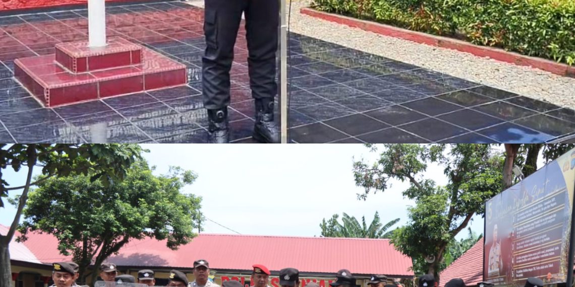 Kapolres Binjai Cek Langsung Kesiapsiagaan Pleton Dalmas