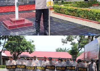 Kapolres Binjai Cek Langsung Kesiapsiagaan Pleton Dalmas