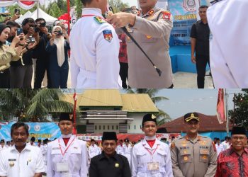 Kapolres Binjai Dukung Generasi Muda Melalui Pembukaan Aksadaya Perlombaan Pengibaran Bendera Dan Vapor