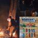 GSN Polsek Medan Kota Gebrak Gang Nasional, Tiga Barak Diduga Sarang Narkoba Dibakar
