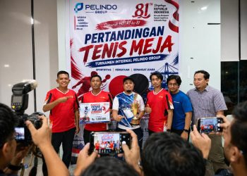 Semangat Kemerdekaan di Meja Pingpong: BNCT Sabet Juara II Pertandingan Tenis Meja Pelindo Group