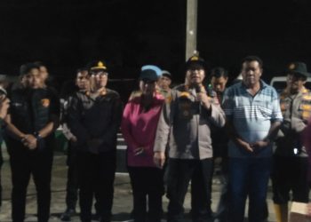 Gunung Sinabung Masih Siaga, Polri Terus Perkuat Pengamanan dan Layanan bagi 374 Warga di Pengungsian