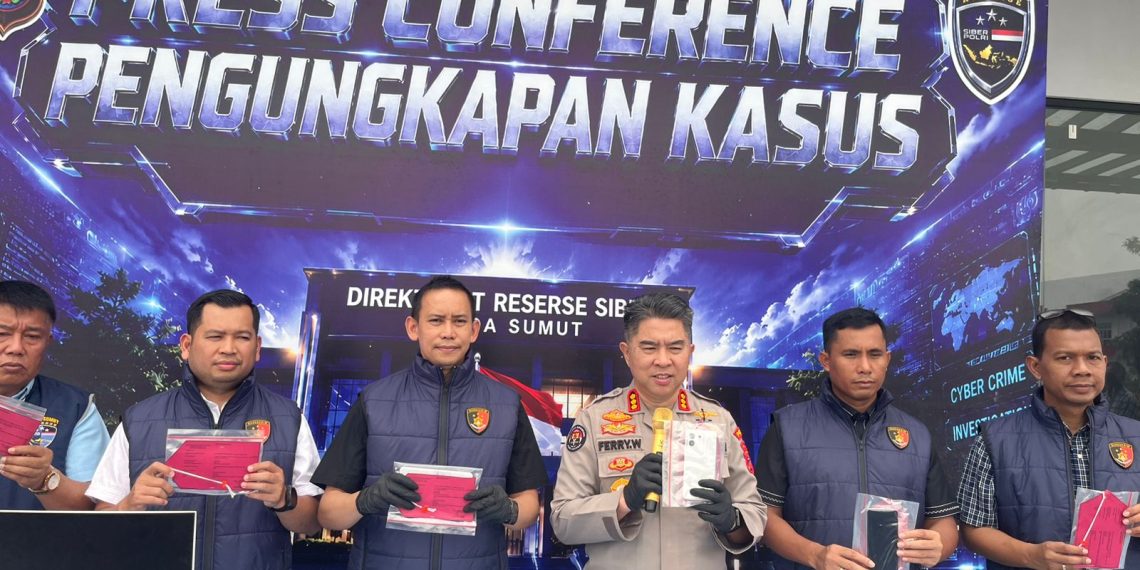 Tiga Korban di Aceh, Kaltim dan Jatim Terjerat Scam Deposit, Polda Sumut Tangkap Dua Pelaku