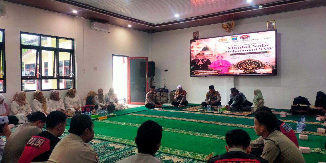 Polres Pakpak Bharat Peringati Maulid Nabi Muhammad SAW 12 Rabiul Awal 1448 H.