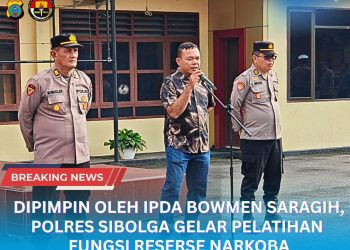 Dipimpin Oleh Ipda Bowmen Saragih, Polres Sibolga Gelar Pelatihan Fungsi Reserse Narkoba. 