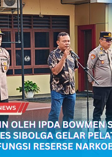 Dipimpin Oleh Ipda Bowmen Saragih, Polres Sibolga Gelar Pelatihan Fungsi Reserse Narkoba. 