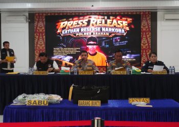 Polres Asahan Ungkap 5 Kilogram Lebih Sabu dan 285 Butir Ekstasi, Satu Tersangka Diamankan