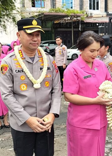 KAPOLRESTABES MEDAN KUNJUNGI POLSEK MEDAN HELVETIA, AJAK WARGA PERKUAT KEAMANAN LINGKUNGAN