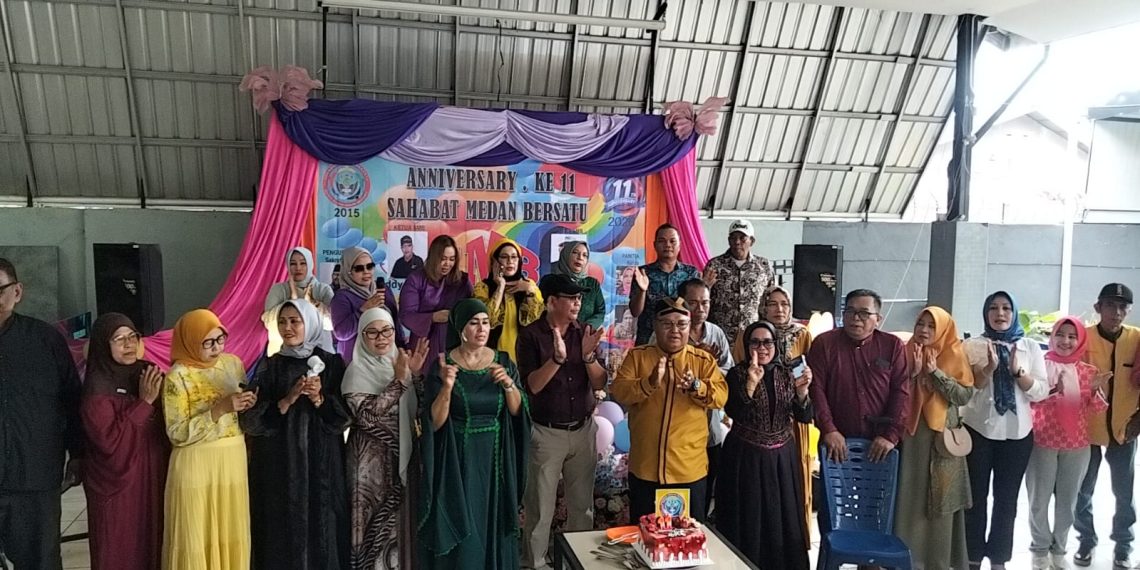 Anniversary ke-11 Sahabat SMB Bersatu Digelar Meriah, Eddy Basri: Jaga Kekompakan dan Persaudaraan