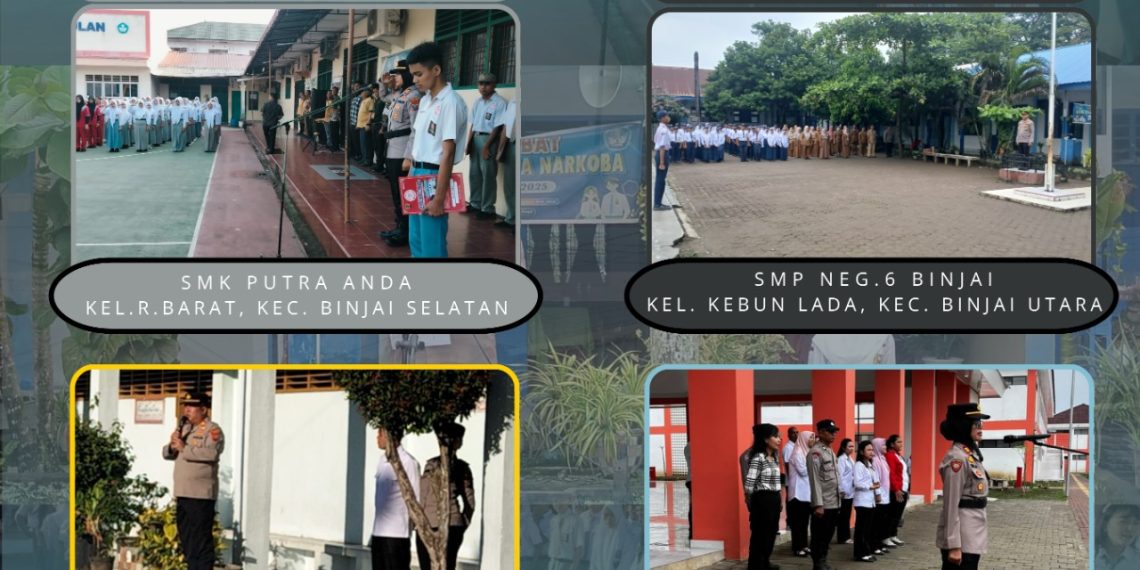 Wujudkan Generasi Muda Berkarakter, Kapolres Binjai Dorong Program “Police Go To School”