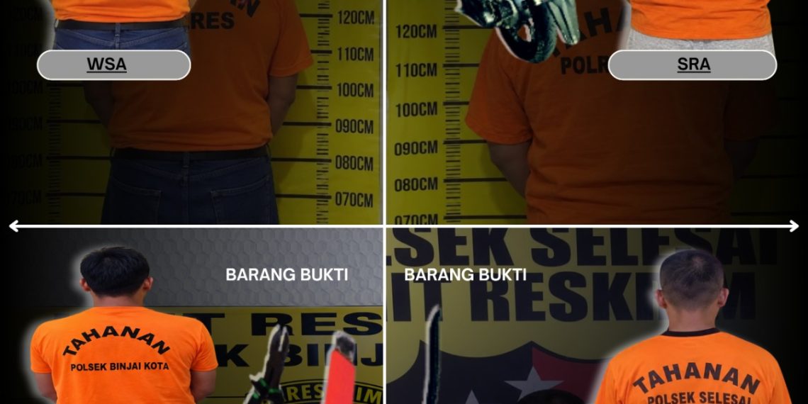 Kapolres Binjai Tegaskan Komitmen Berantas Curat, Empat Pelaku Diamankan