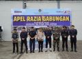 Gandeng Ratusan Pasukan Gegana Brimob, TNI, Polri, BNN, Rutan I Medan Gelar Razia Gabungan Skala Besar dan Tes Urine Warga Binaan