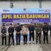Gandeng Ratusan Pasukan Gegana Brimob, TNI, Polri, BNN, Rutan I Medan Gelar Razia Gabungan Skala Besar dan Tes Urine Warga Binaan