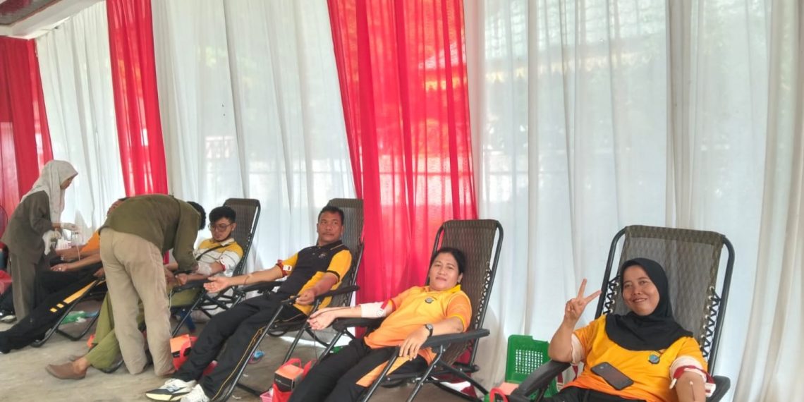 SPN Polda Sumut Dukung HUT ke-81 PMI Langkat, Perkuat Semangat Kemanusiaan