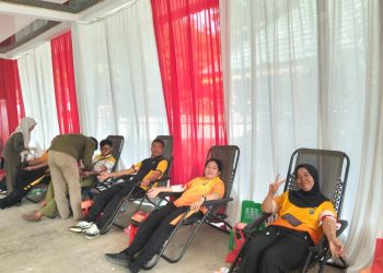 SPN Polda Sumut Dukung HUT ke-81 PMI Langkat, Perkuat Semangat Kemanusiaan