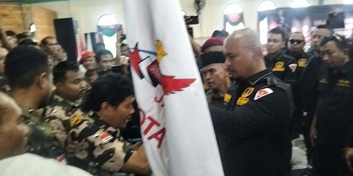 Ribuan Massa Hadiri Pelantikan PAC GRIB Jaya Medan Denai, Maruli Tobing Resmi Pimpin Periode 2026–2031