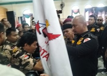 Ribuan Massa Hadiri Pelantikan PAC GRIB Jaya Medan Denai, Maruli Tobing Resmi Pimpin Periode 2026–2031