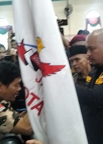 Ribuan Massa Hadiri Pelantikan PAC GRIB Jaya Medan Denai, Maruli Tobing Resmi Pimpin Periode 2026–2031