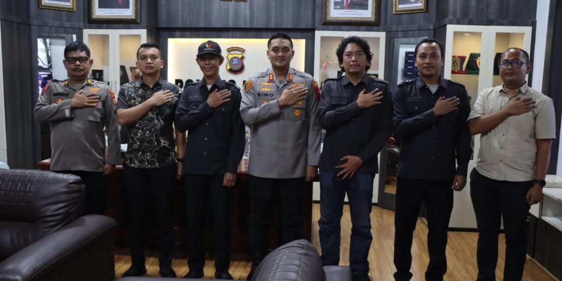 Kapolres Binjai AKBP Bimo Moernanda Bangun Sinergi dengan Bawaslu Langkat