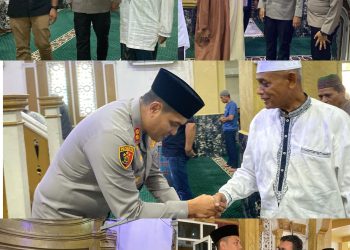 Wujud Nyata Kehadiran Polri di Tengah Masyarakat Kapolres Binjai Laksanakan Sholat Jumat Berjemaah