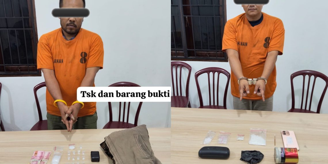 Cegah Sabu Beredar, Rekanan Pengedar Ditangkap, Polres Karo Sita 37 Gram Sabu