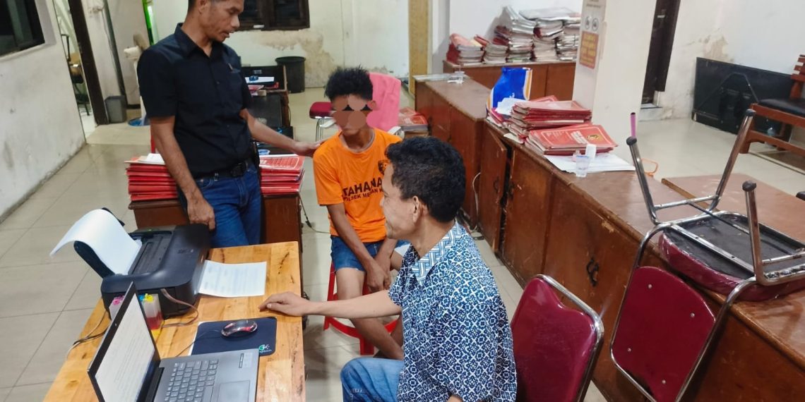 Kembali lagi tim opssenal polsek medan kota obrak abrik gg nasional, seorang beda sabu di amankan