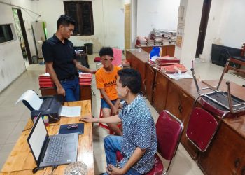 Kembali lagi tim opssenal polsek medan kota obrak abrik gg nasional, seorang beda sabu di amankan