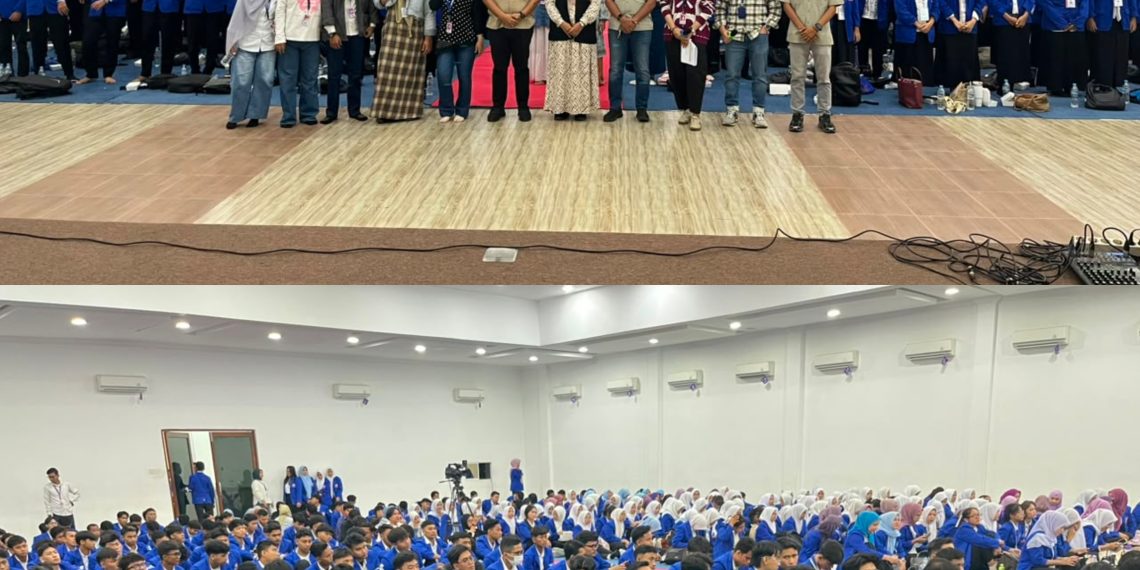 Densus Goes To Campus425 Mahasiswa Baru Universitas Potensi Utama Sumut. DibekaliBahaya Paham IRET Dan NVE oleh Tim Cegah Satgaswil Sumut