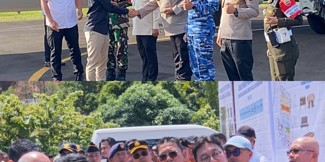 Wapres Gibran Kunjungi Huntap Aek Parombunan Sibolga, Kapolres Sibolga Hadiri Rangkaian Kunker